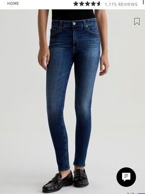 AG jeans Farrah high rise skinny jeans size 27R
